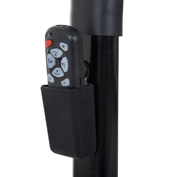 Rootz löpband - Elektriskt löpband - Elektriskt löpband med LCD-skärm - Fällbar träningsmaskin - Stål - Svart - 105 x 56 x 108,5 cm