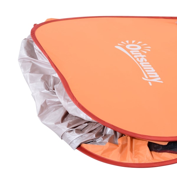 Rootz Beach Tent Pop -Up - Automatisk UV -husly - Sunshade - UV -beskyttelse - 200 cm x 150 cm x 119 cm