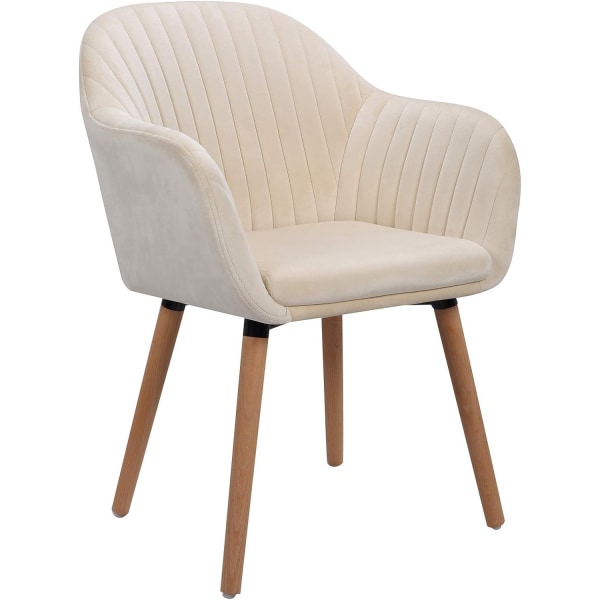 Rootz Ergonomic Dining Chair - Komfortstol - Snygga sittplatser - Högdensitetsskum - Sammetsklädsel - Enkel montering - 81cm x 40cm x 47cm