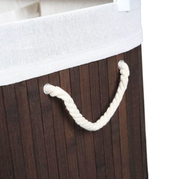 Rootz Tvättkorg - Bambu Tvättkorg - Klädkorg - Tvättförvaring -