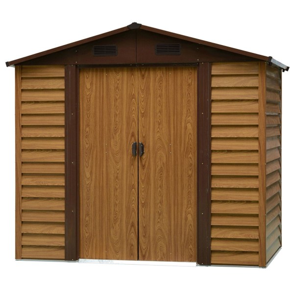 Rootz Tool Shed - Brun - Stål, Polypropylen - 59,84 cm x 92 795 cm x 82,17 cm