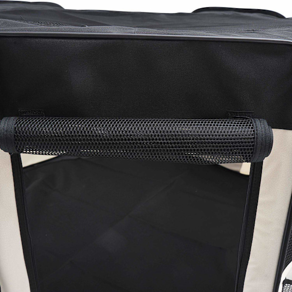 Rootz Puppy Run Outdoor Shelter - Sort, Hvid - Stof, Stål - 20,08 cm x 25,59 cm x 2,76 cm