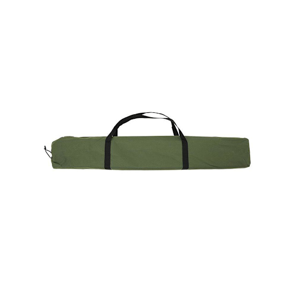 Rootz Campingseng - Heavy Duty Campingseng - Sammenklappelig lejrseng - Udendørs soveseng - Kompakt lejrseng - Campingseng til børn - Army Green - 206