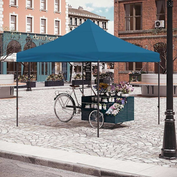 Rootz Folding Garden Gazebo - Utomhuspaviljong - Pop Up Canopy - UV-skydd - 289cm x 330cm x 289cm