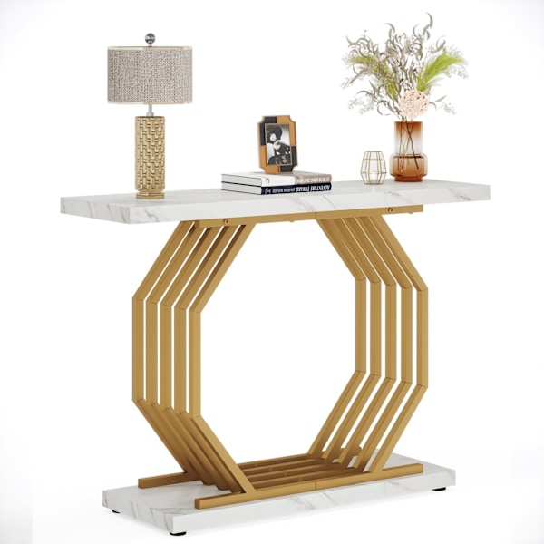 Rootz Chic konsolbord - Sofabord - Entrébord - Smuds- og ridsefast - 100 cm x 30 cm x 82 cm
