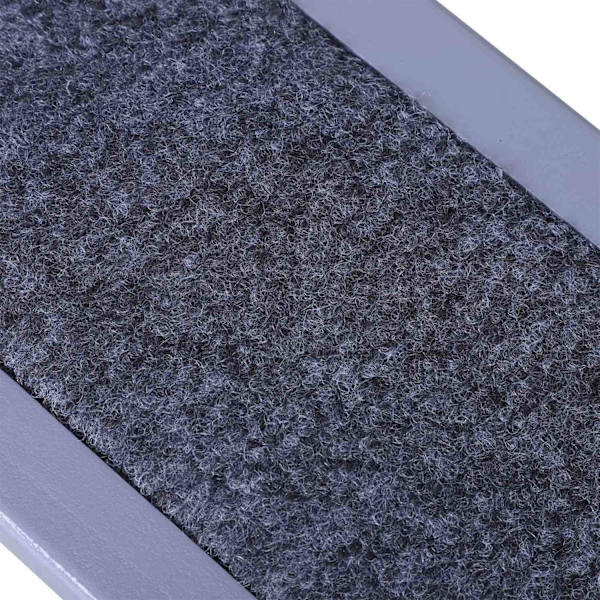 Rootz Hundetrappe - Grå - Træ, Nålefilt - 15,94 cm x 17,52 cm x 14,96 cm