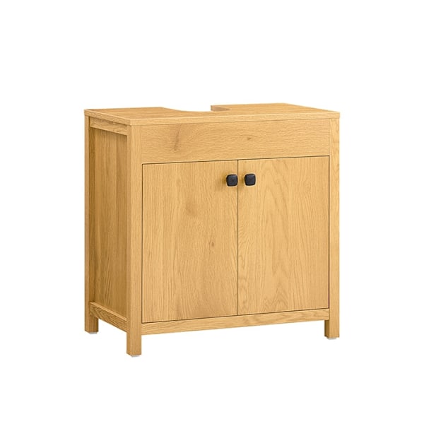 Rootz badeværelsesopbevaringsskab - Skab under vask - Organizer - Justerbar hylde - MDF,E1 - PB,E1 - Vægt 13,8 kg - 60 cm x 60 cm x 35 cm