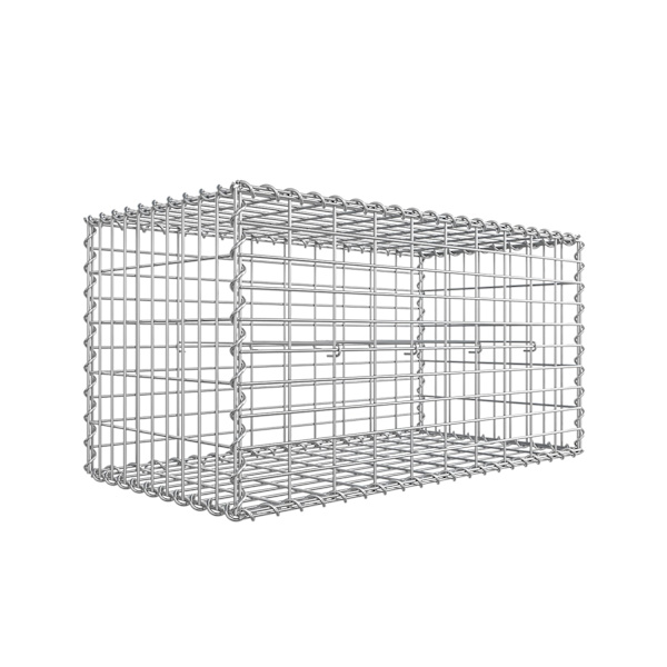 Rootz Gabion - Stenkorg - Bergbur - Galvaniserat stål - Mycket korrosionsbeständig - 100cm x 50cm x 50cm
