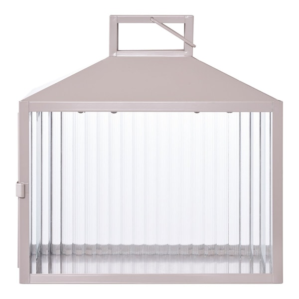 Rootz Lucca Lantern - Candle Holder - Dekorativ lykta - Klassisk och elegant atmosfär - 26,5 cm x 13 cm x 26,5 cm