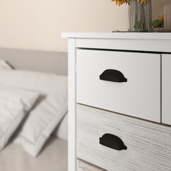 Rootz skänk - Byrå - Förvaringsskåp - Generös förvaring - Kraftig MDF och furu - Tippskydd - 38D x 70W x 85H cm