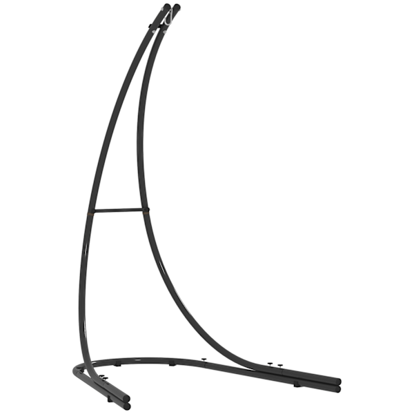 Rootz Hanging Chair C -Shape Metal Stand - Hornstick Frame - Hanging Restoring Frame - Stabilitet - 154 cm x 134 cm x 221cm