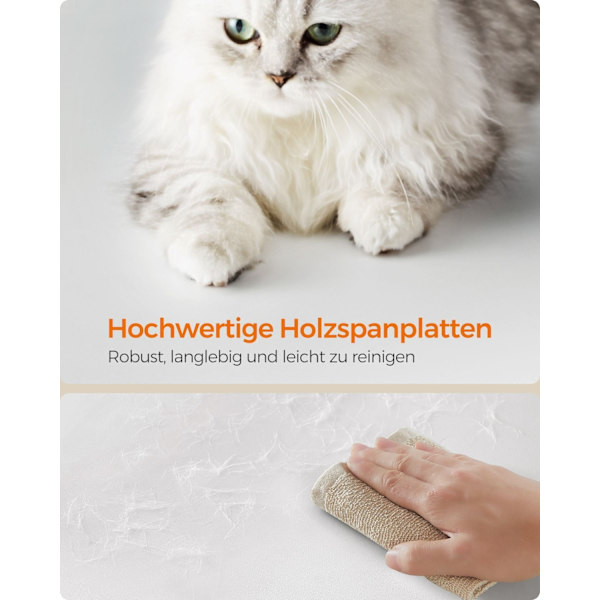 Rootz Cat -raapimistolppa - Kissapuu - Kiipeilytorni - Lastulevy - Pehmo - Sisal - 66cm x 40cm x 86cm