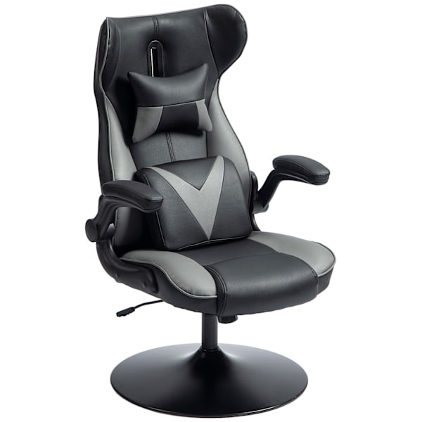 Rootz Rocking Gaming Chair - Swivel Seat - Ergonomic Chair - Höjd justerbar - 67 cm x 71 cm x 112 cm - Ultimat komfort