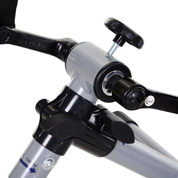 Rootz Mini motionscykel cykelpedal - Sølv, Grå - Stål, Tpr - 12,99 cm x 13,38 cm x 12,59 cm