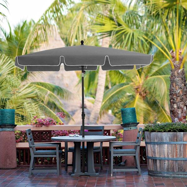 Rootz Parasol - Strandparasol - Udendørs parasol - Balkonparasol - Haveparasol - Parasol - Parasol - Parasol Parasol - Strandparasol - Markedsparasol