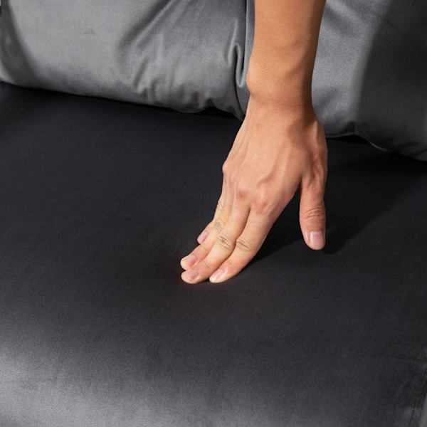 Rootz afslapningsstol - Scandi Design hvilestol - Læsestol - 5-niveau justerbart ryglæn - Ekstra pude - Stålramme - 63W x 73D x 81H cm