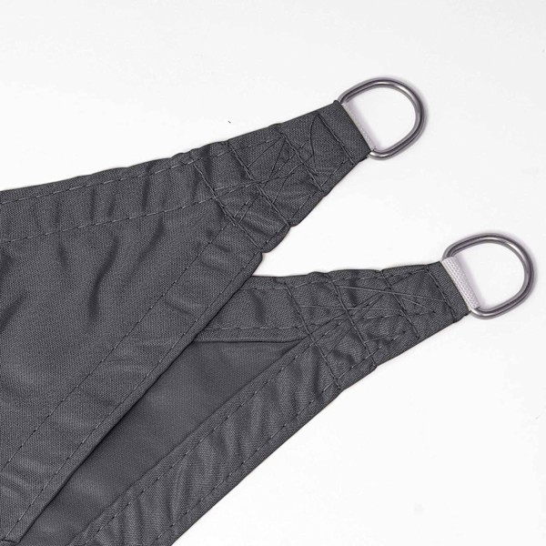 Rootz Premium Sun Sail - UV-suojavarjostin - Ulkokatos - Vettä hylkivä, kestävä, helppo asentaa - 4m x 6m