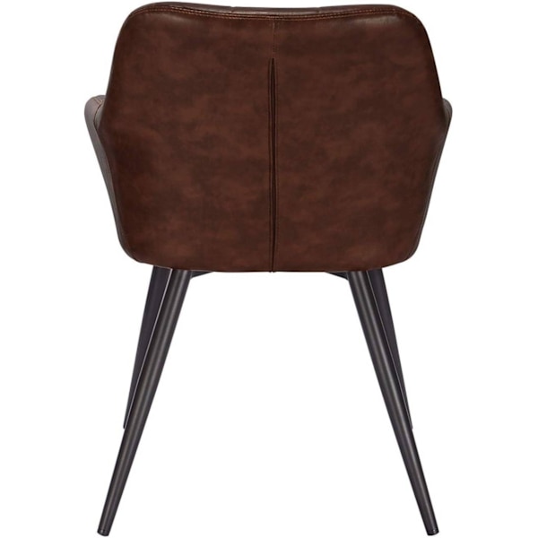 Rootz Modern Matstol - Bekväm stol - Snygga sittplatser - Ergonomisk design - Hållbar konstruktion - Vattenavvisande - 49cm x 43cm x 81cm
