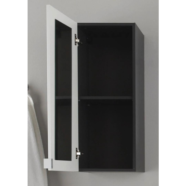 Rootz Badeværelsesskab - Opbevaringsskab - Spejl - 35 x 83 x 31 cm