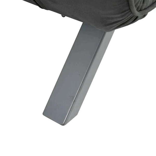 Rootz Sovesofa - Dobbeltsofa - Lænestolsseng - Gæsteseng - Sammenklappelig seng - Grå - 105 x 80 x 78 cm