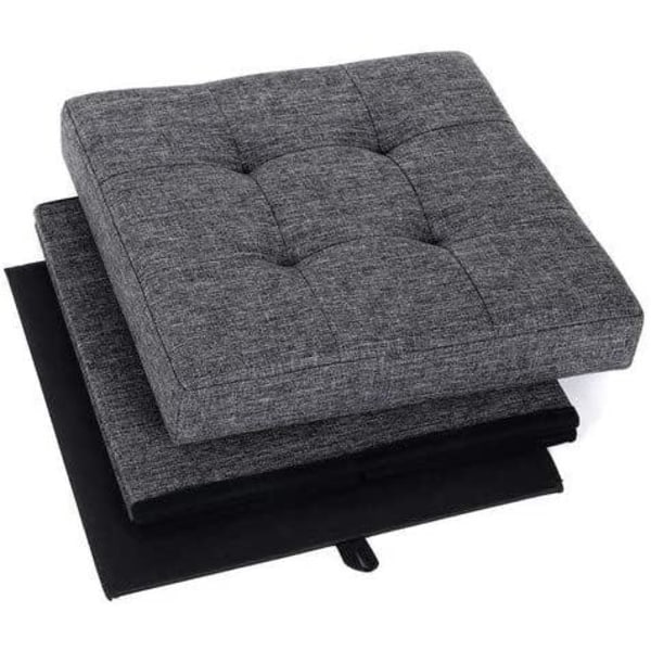 Rootz Hocker - Hocker Säilytystilalla - Hockers - Hockers ja Jalkarattaat - Tummanharmaa