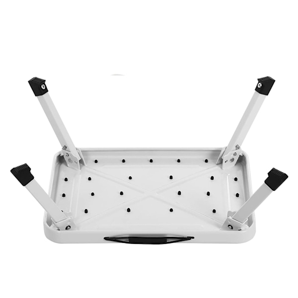 Rootz 1-stegs hopfällbar stegstege - Vikbar pall - Kompakt trappa - Stålkonstruktion - Halkfri slitbana - 38cm x 26cm x 17cm