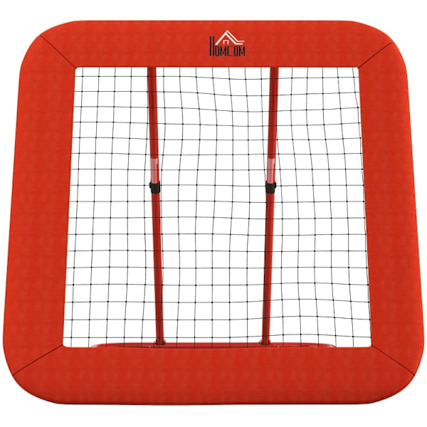 Rootz Soccer Rebounder - Ball Rebounder - Fodboldtræningshjælp - Forbedre boldfærdigheder - 128cm x 118cm x 108-120cm