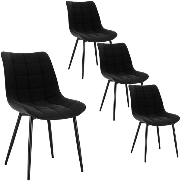 Rootz Set med 4 matstolar - Snygga sittplatser - Bekväma stolar
