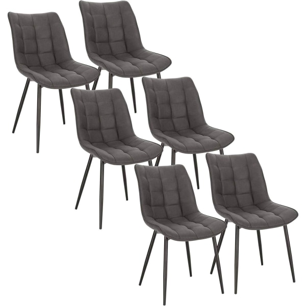 Rootz Set med 6 matstolar - Köksstolar - Moderna stolar - Bekväm