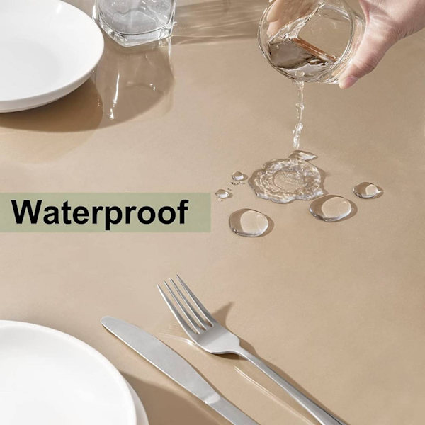 Rootz 2 mm tjock PVC-duk - Transparent bordsskydd - Vattentät och värmebeständig - Klar sikt - Lätt att rengöra - Flera storlekar - 80 cm x 200 cm