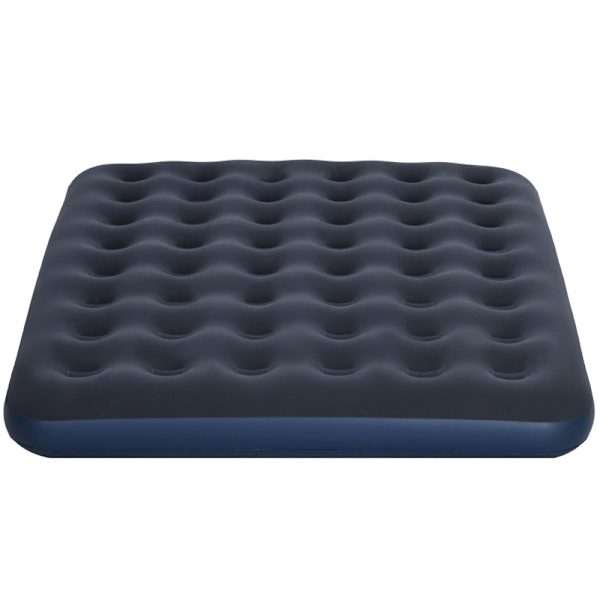 Rootz luftmadrass för 2 personer - Uppblåsbar säng - Campingmadrass - Mjuk & Robust - Optimalt kroppsstöd - Snabb uppblåsning - 203cm x 152cm x 22cm -