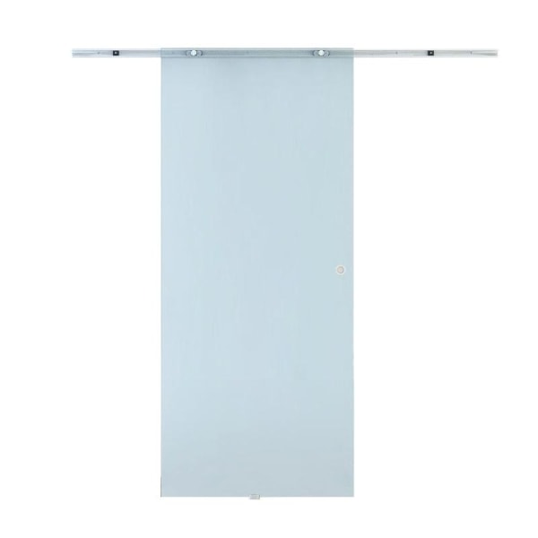 Rootz skjutdörr i glas - skjutdörr - glasdörr - frostad glasdörr - 775 X 2050 mm