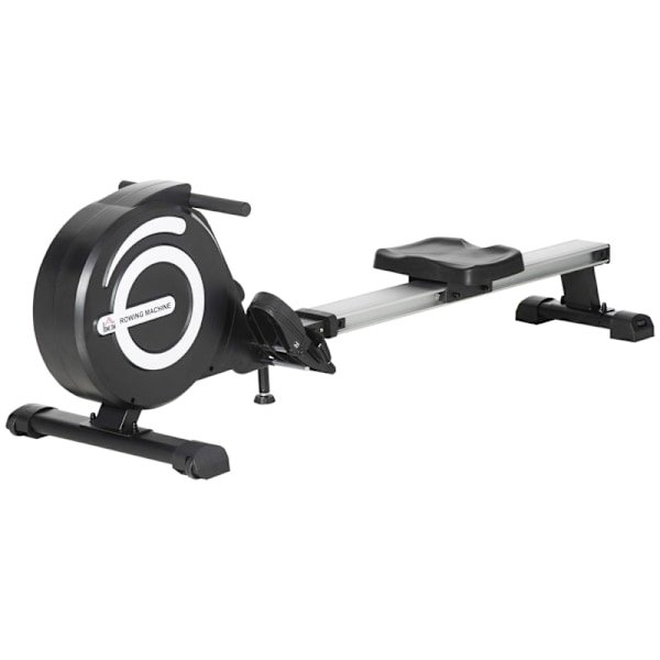 Rootz foldbar romaskine - Magnetisk modstand - Hjemmetræningsudstyr - LCD-skærm - Justerbart sæde - 185 cm x 58 cm x 57 cm