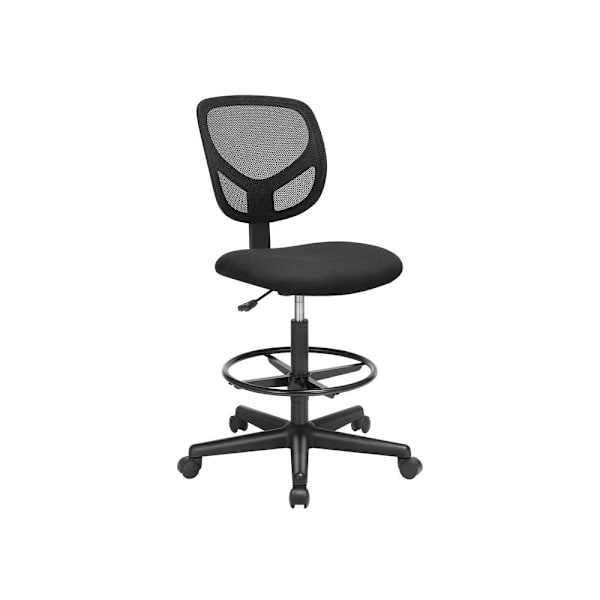 Rootz Swivel Chair - Kontorsstol - Mesh ryggstöd - Justerbar höjd - Säker lastkapacitet - 98,5 cm x 48 cm x 117,5 cm