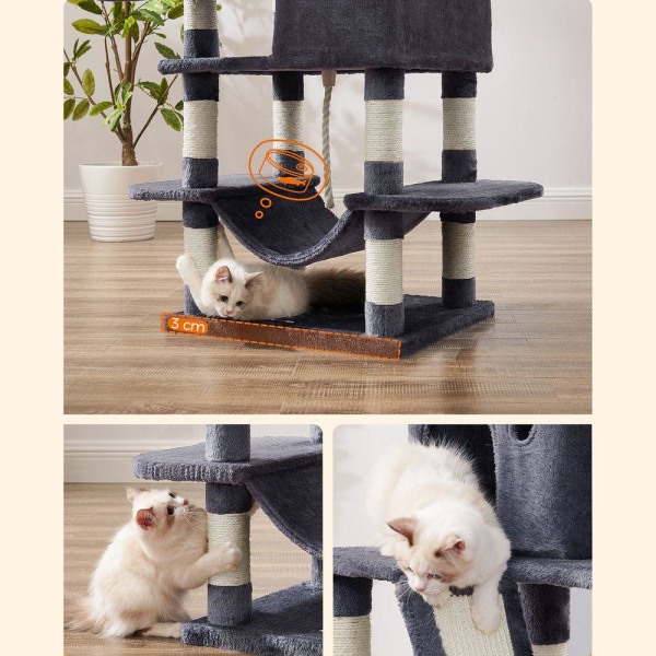 Rootz Cat Tree - Skrapstolpe - Cat Climbing Tree - Cat Activity