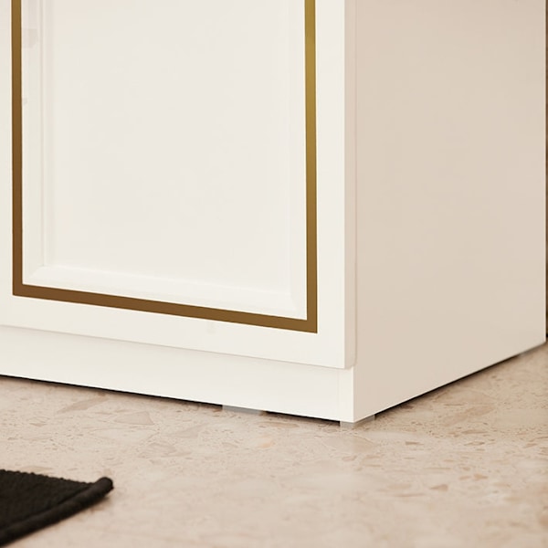 Rootz Opbevaringsskab - Underskab - Organizer - MDF Materiale - Pladsbesparende - 60cm x 61cm x 30cm