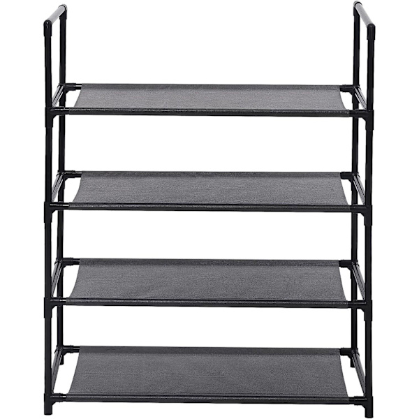 Rootz skostativ - 12-par skoholder - Pladsbesparende skohylde - Stål-plast af høj kvalitet - Stor kapacitet - 60 cm x 28 cm x 71 cm