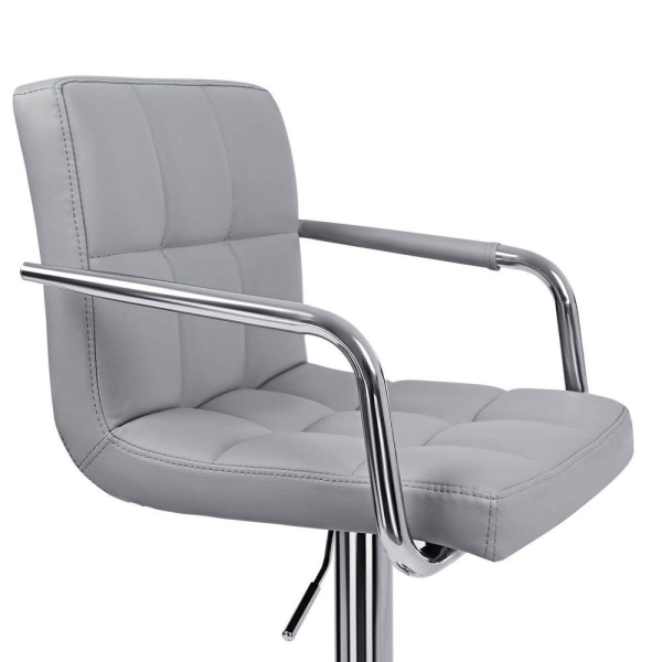 Rootz Barstol - Sæt med 2 barstole - Justerbar barstol - Drejeli