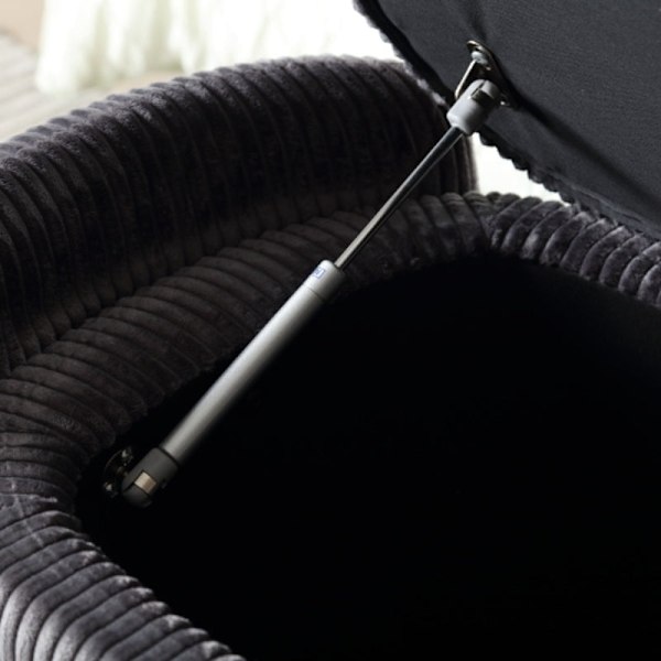 Rootz Velvet Opbevaringsskammel - Ottoman - Fodskammel - Rigelig opbevaring - 112L x 41W x 42H cm