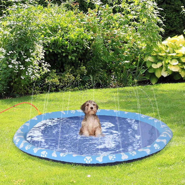 Rootz Splash Sprinklerityyny - Sininen - PVC - 66,92 cm x 66,92 cm x 0,021 cm