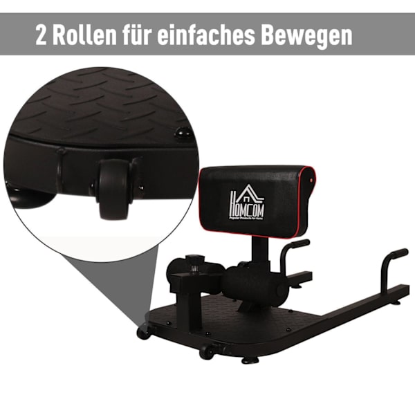 Rootz Knä Trainer - Svart - Stål, Eva - 19,69 cm x 38,19 cm x 22,64 cm