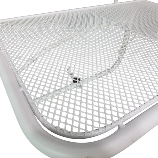 Rootz Hängbord för balkong - Vit - Metall - 23,62 cm x 22,2 cm x 17,71 cm