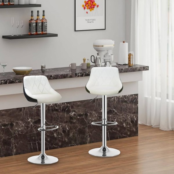 Rootz Barstol - Bordskammel - Justerbar barstol - Komfortabel si
