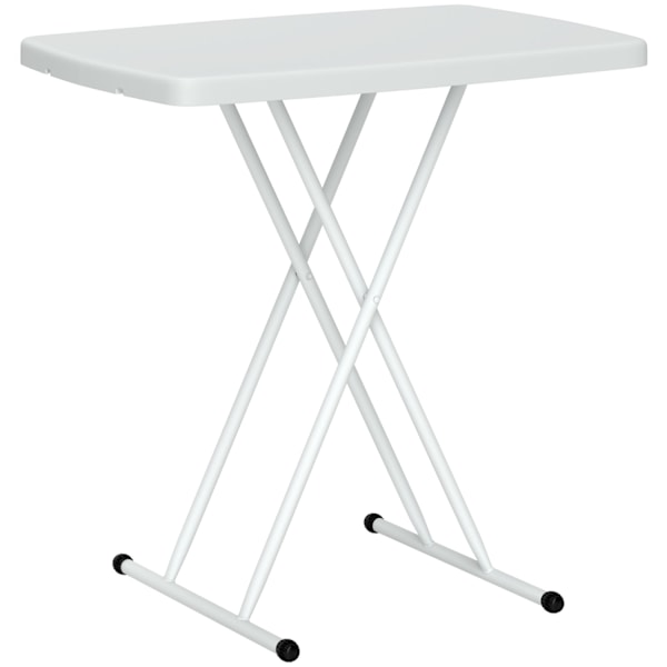 Rootz Garden Bord - Bærbart udendørs bord - Bistrotisk terrassebord - Rumbesparende design - 76 cm x 50 cm x 74 cm
