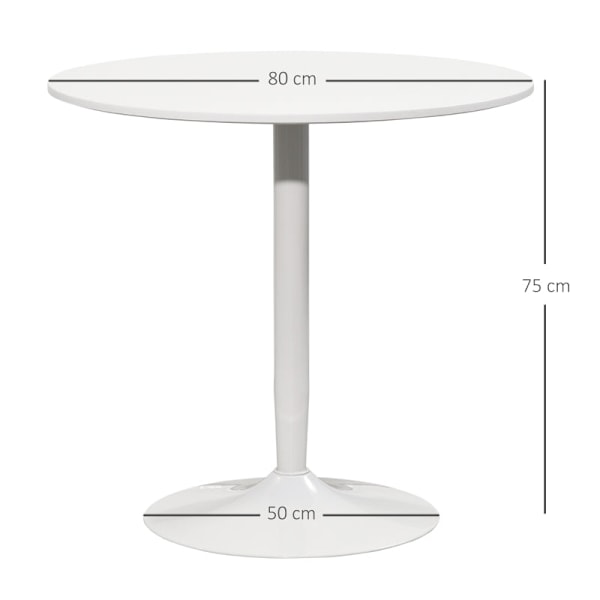 Rootz Runt Matbord - Köksbord - Köksmöbler - Stallstöd - Ø80 x 75H cm