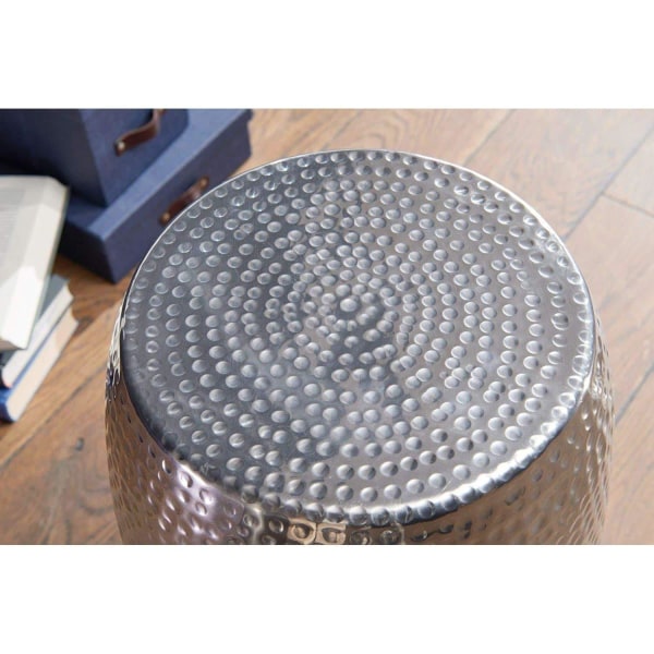 Rootz-sivupöytä - Alumiininen hopea sohvapöytä - 30 x 30 x 49,5