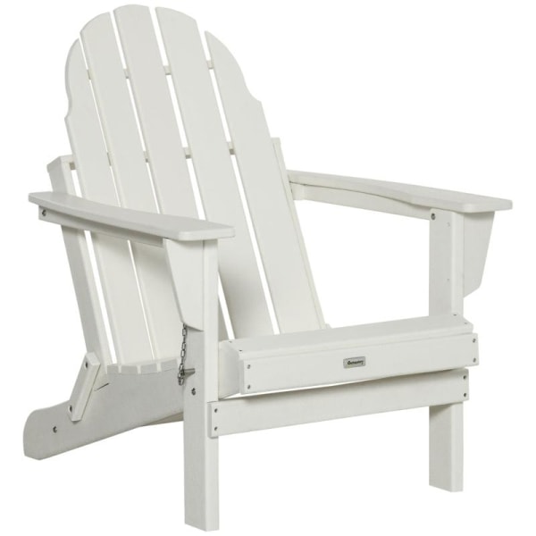 Rootz Havestol - Foldestol - Stol - Ergonomisk design - Hvid - 75 x 87 x 93 cm