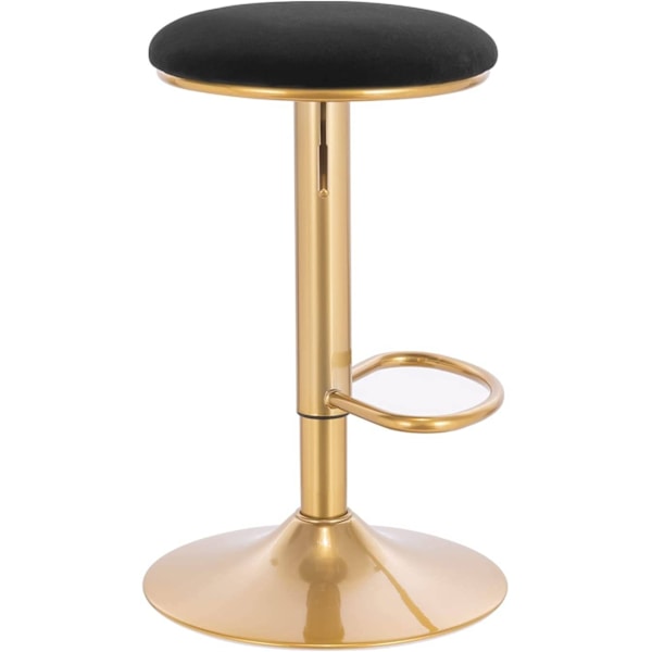 Rootz Ylelliset Velvet-baarijakkarat - Työpöytäjakkarat - Kääntötuolit - Kestävä ja vakaa - Mukava ja säädettävä - Suojaominaisuudet - 38cm x 61-82cm
