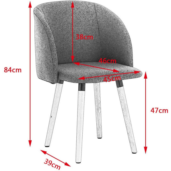 Rootz Ergonomic Dining Chair - Sammetssits - Modern kontorsstol