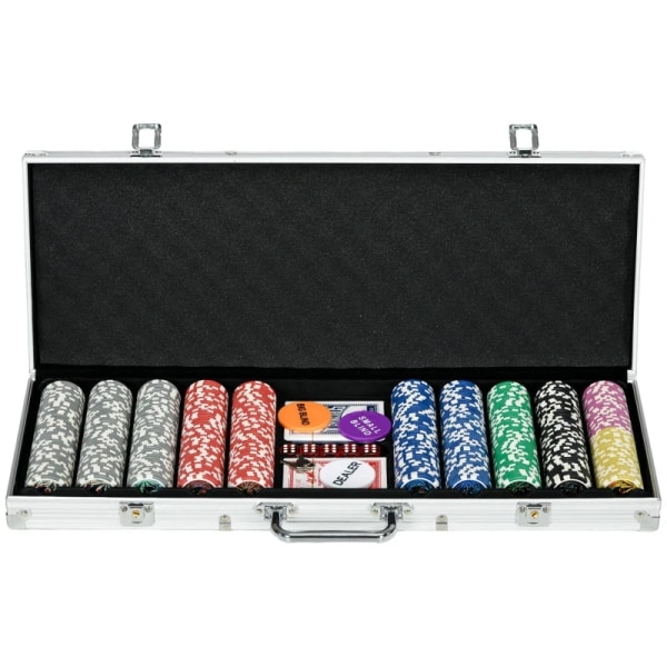 Rootz Casino Tillbehör - Chips Poker Set - Chips Poker Chip Case
